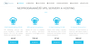 MyDreams.cz Webhosting Recenze: Kvalita, Bezpečnost A Rychlost