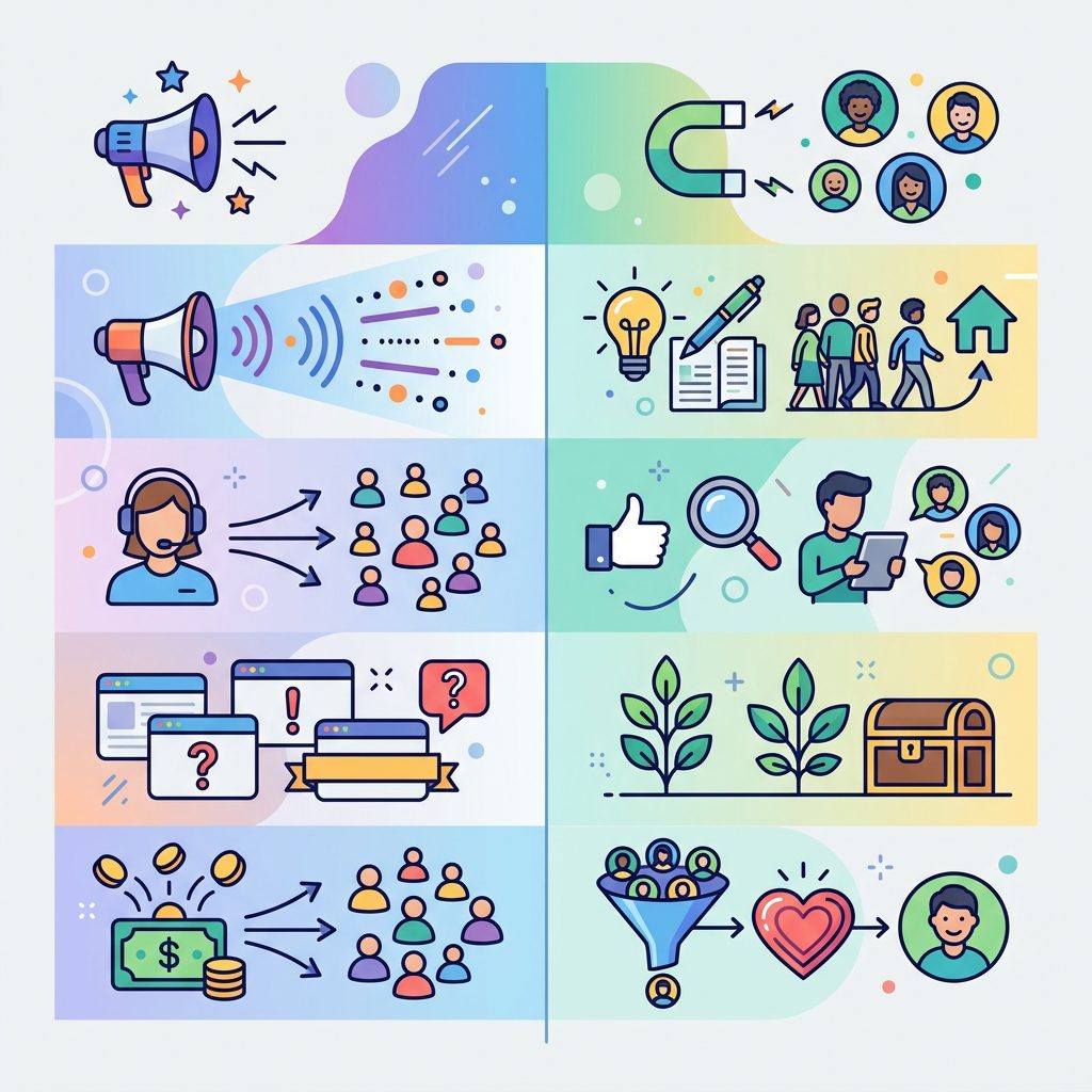 Co je content marketing a jak na úspěšnou obsahovou strategii? 8 Outbound reklama vs Inbound obsahový marketing