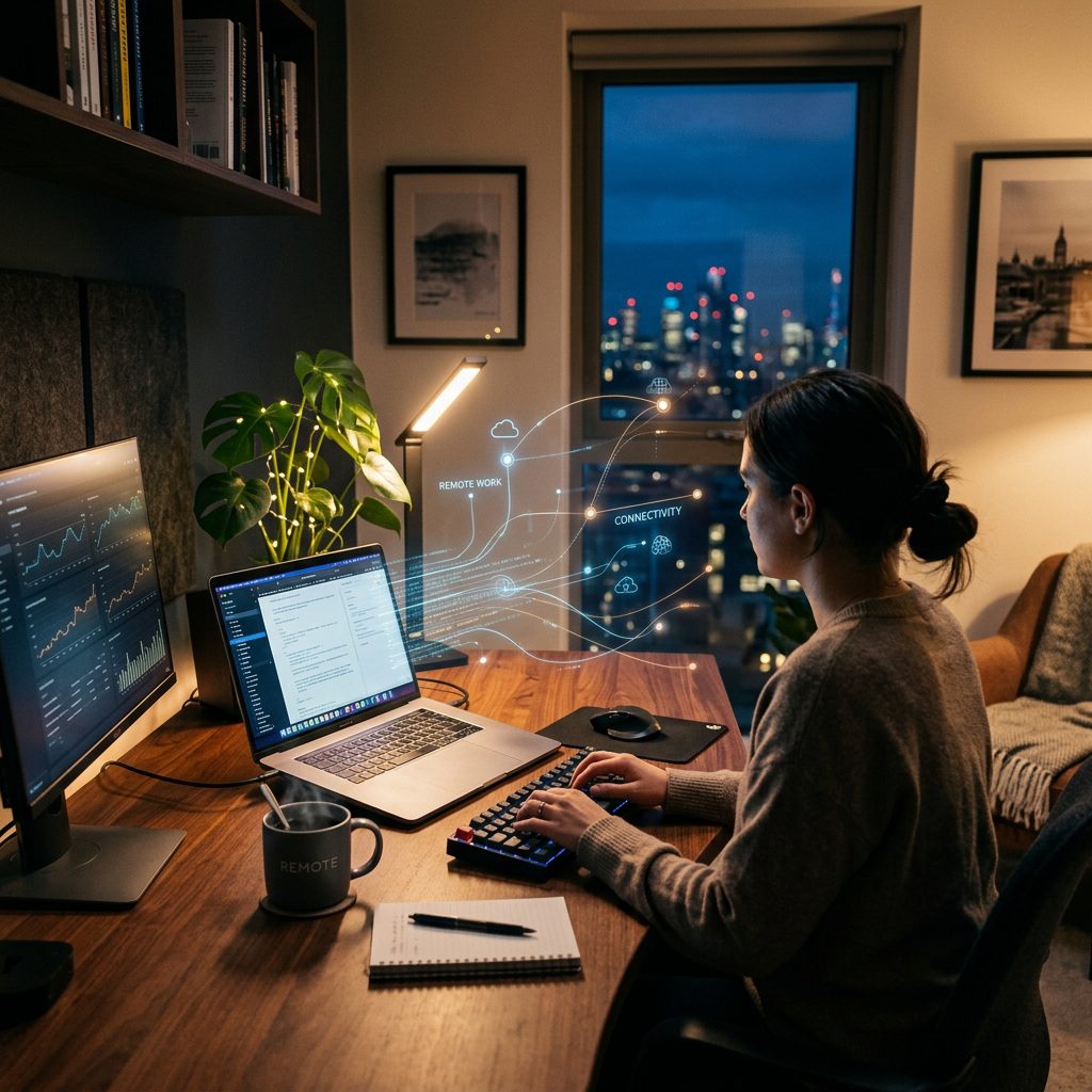Práce na dálku (Home Office): Jak si zachovat produktivitu a nezbláznit se (2026)
