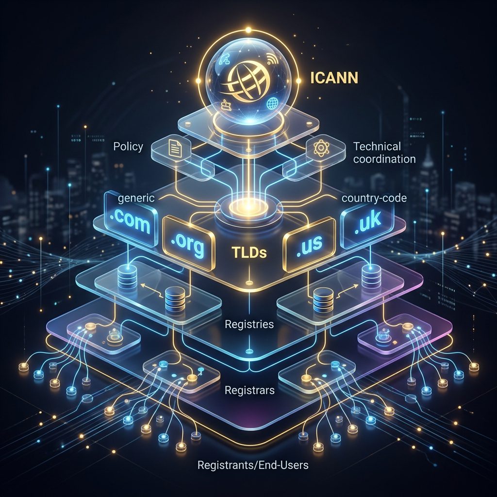 Kdo spravuje domény: ICANN, CZ.NIC a hierarchie správy internetu