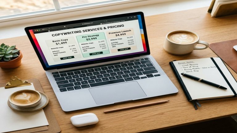 Otextování webu ceník: Sazby copywriterů a jak se počítá cena v roce 2026