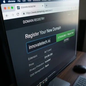 Registrace české domény .cz