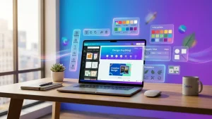 Rozhraní grafického programu Canva